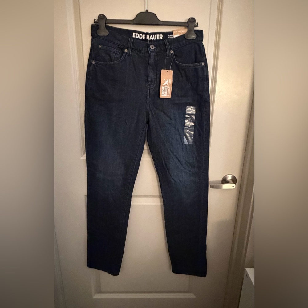 NWT Eddie Bauer Women’s Flannel Lined Jeans | Size 6